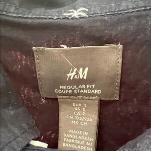 H&M Regular Fit Casual Shirt - Dark Gray